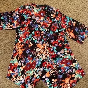 Floral Print Boutique Kimono